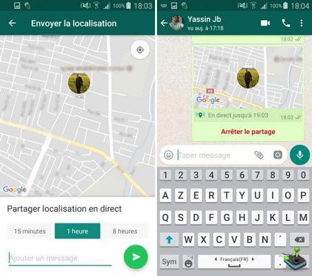 Come condividere la tua posizione con i tuoi amici su WhatsApp