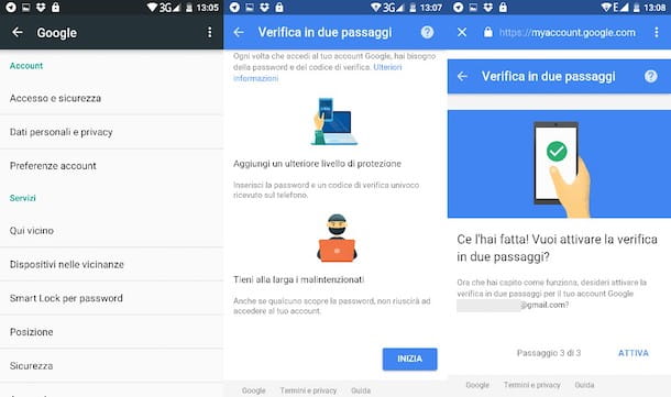 How to authenticate Google account