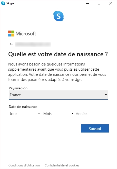 How do I create a Skype account?
