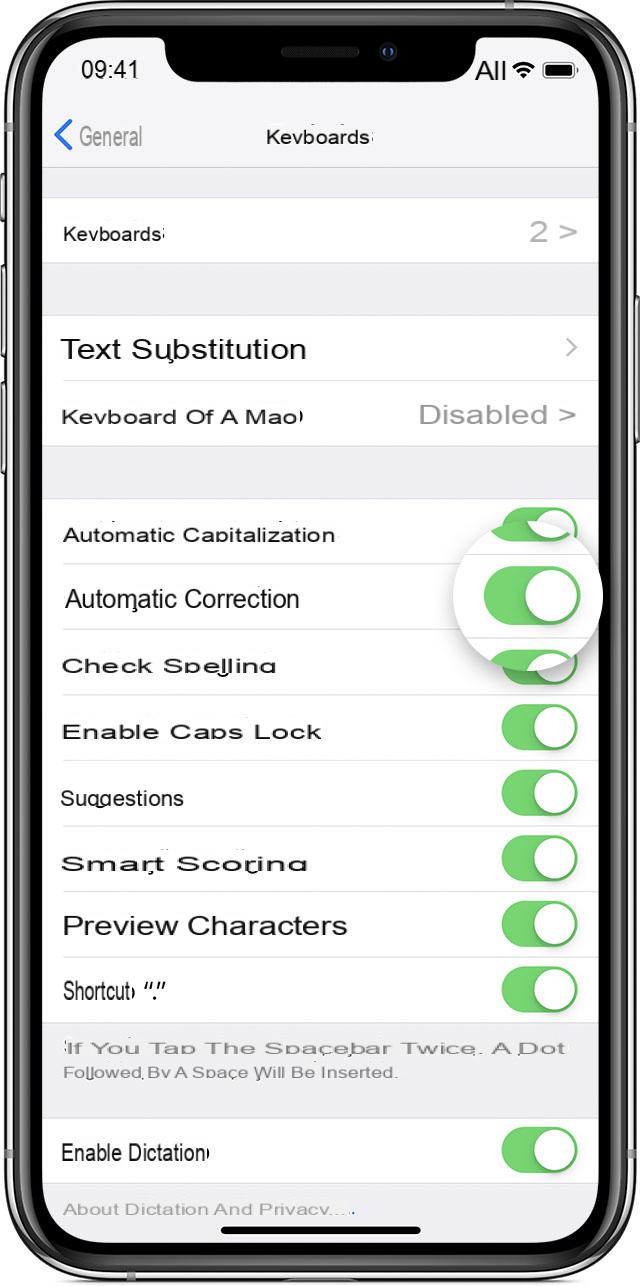 Usare sostituzione testo su iPhone per velocizzare la scrittura