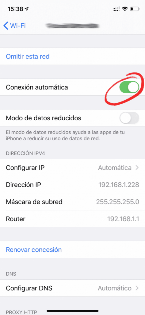 Recuerda Wifi pero no te conectes