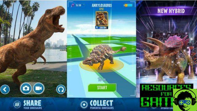 Jurassic World Alive - Guia para Principiantes do Jogo