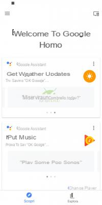 Google Home and Google Home Mini: how to do the first configuration