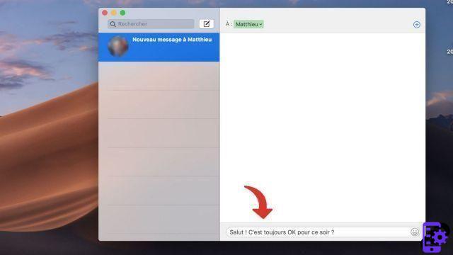 Como enviar SMS com seu Mac?