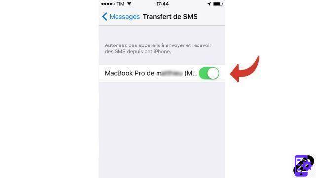 Como enviar SMS com seu Mac?