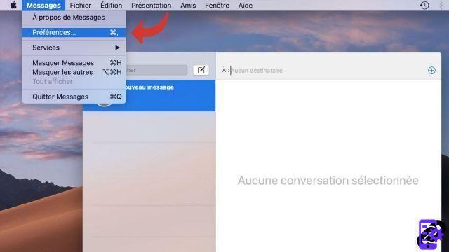 Como enviar SMS com seu Mac?