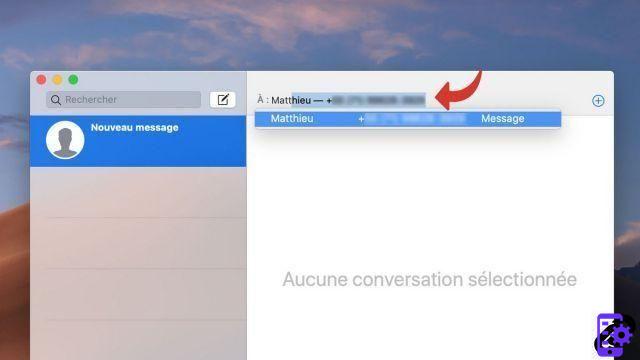 How to send SMS with your Mac?