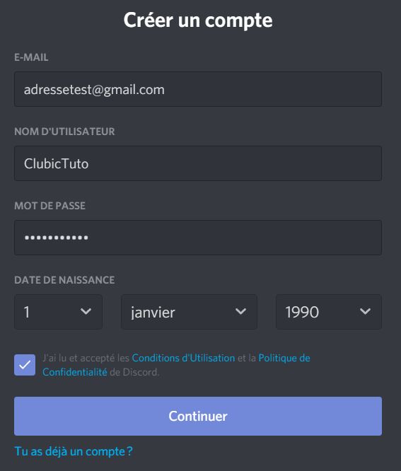 ¿Cómo crear una cuenta de Discord?