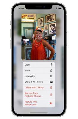 iOS 15 permite excluir pessoas de suas memórias em fotos