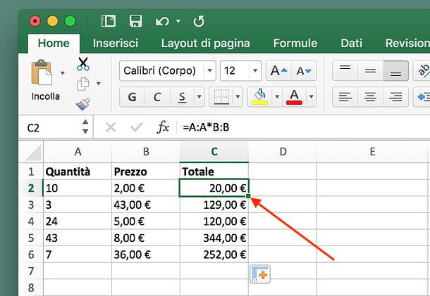 Como multiplicar no Excel