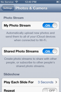 How to archive photos on iCloud