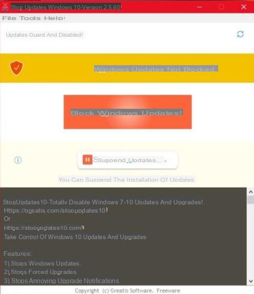 Come bloccare gli aggiornamenti su Windows 10