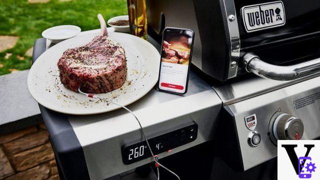 Las nuevas barbacoas de gas inteligentes Weber para cocinar conectado