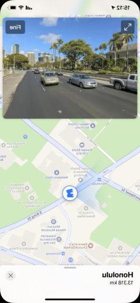 How to view iPhone maps in 3D