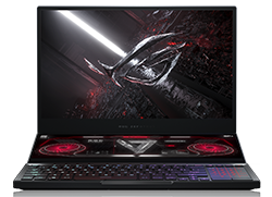 The review of ASUS ROG Zephyrus Duo 15 SE. A gaming notebook with two screens