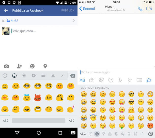 How to make smileys on Facebook