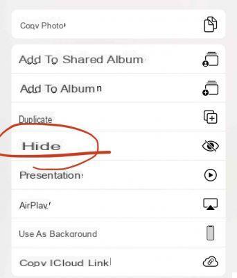 How to hide photos on iPhone