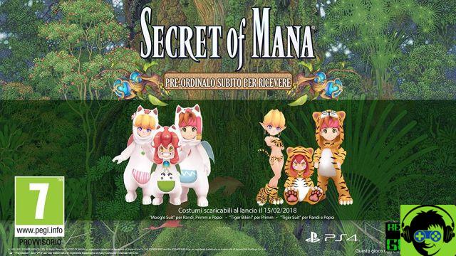 Secret Of Mana Guia de todos os Troféus, Platina, Ouro