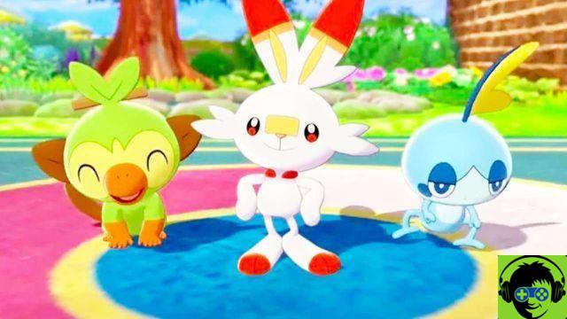 Pokémon Sword and Shield - Como obter todos os Starters