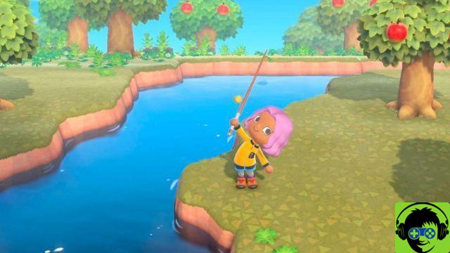 Animal Crossing: New Horizons - Cómo conseguir o fabricar una caña de pescar
