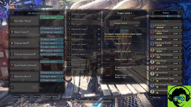 Monster Hunter: World - Guide des meilleures compétences d'armure