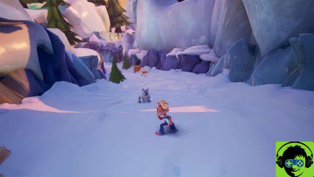 Crash Bandicoot 4: Es hora - Cómo vencer a la carrera del oso polar en el ensayo