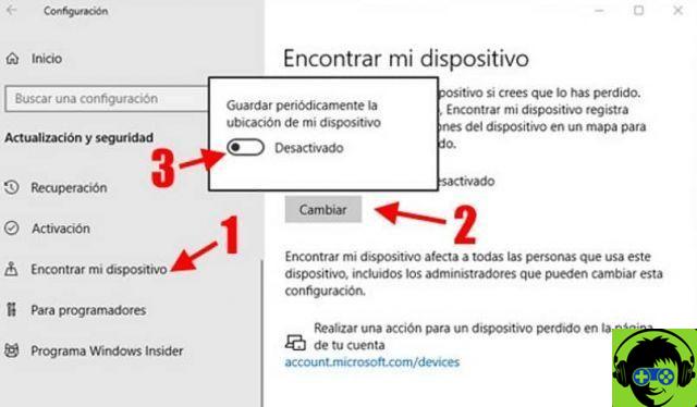 Cómo rastrear y encontrar fácilmente mi computadora portátil con Windows 10 perdida o robada