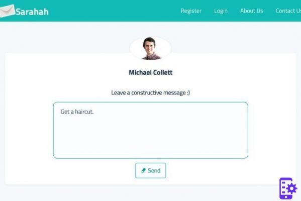 ¿Cómo funciona Sarahah?