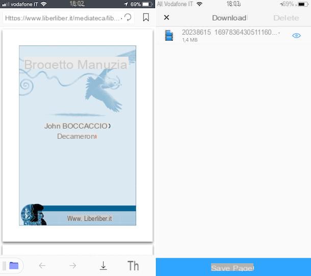 Comment enregistrer un PDF sur iPhone