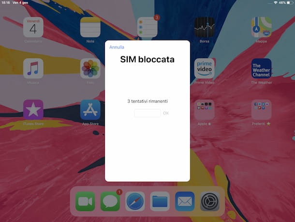 Cómo insertar SIM iPad