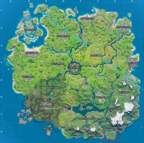 Where is Camp Cod in Fortnite?