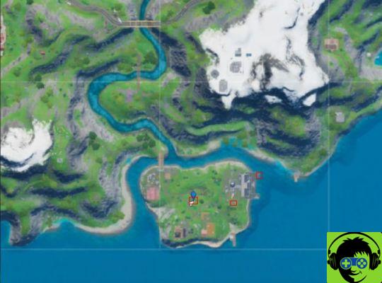 Onde fica Camp Cod em Fortnite?