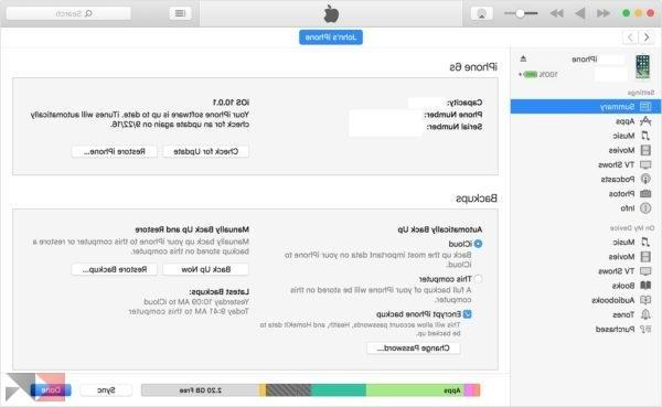 Backup iPhone o iPad: come salvare i dati