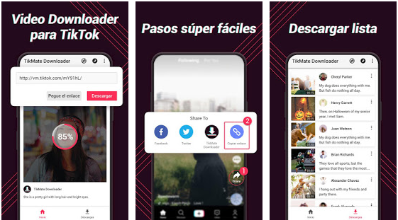 As melhores aplicações para descarregar vídeos tiktok