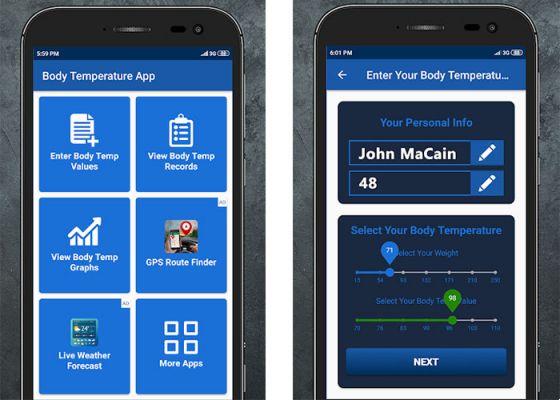 The best 9 apps to take temperature and fever control