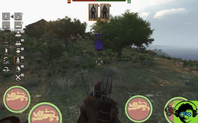 Órdenes de tropas en Mount and Blade II: Bannerlord