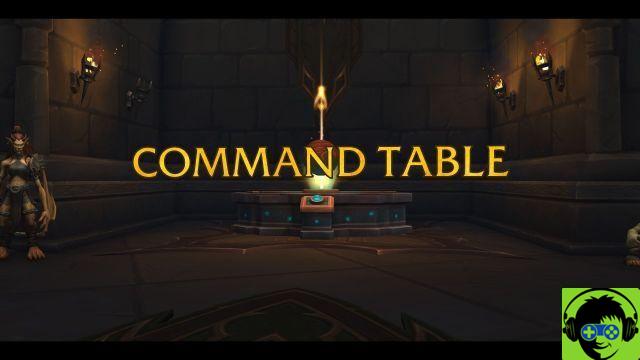 World of Warcraft Shadowlands: Cómo desbloquear la tabla de comando de misión
