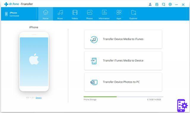 Como transferir dados do iPhone para o iPhone 13/12/11 / X