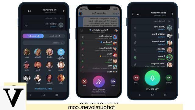 Voice chats: with the new Telegram Clubhouse functions it becomes useless