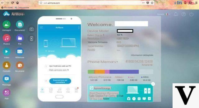 Comment connecter un téléphone Android ou un iPhone à un PC avec Airmore