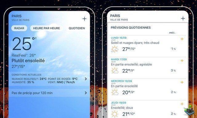 10 migliori app meteo per iPhone