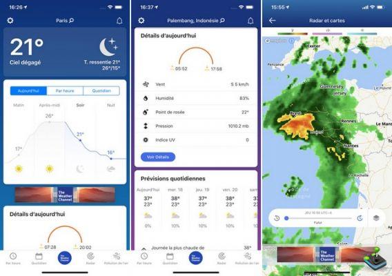 10 melhores aplicativos de clima para iPhone