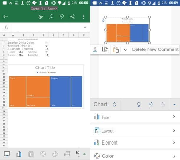 How to make a chart in Word