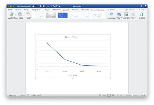 Cómo hacer un gráfico en Word