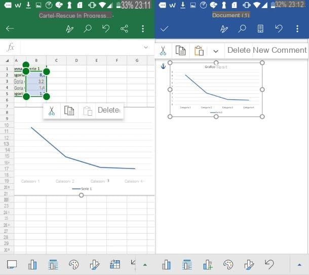 How to make a chart in Word