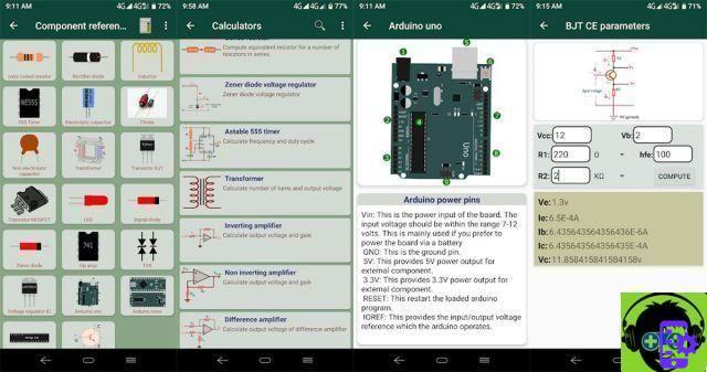 Les 8 meilleures applications pour apprendre l'électronique et l'électricité avec votre mobile