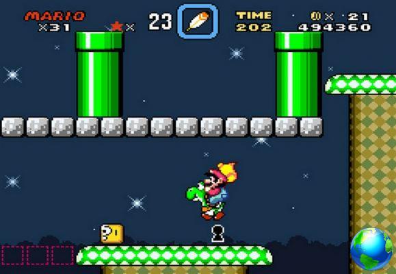 Cheats e códigos do Super Mario World SNES