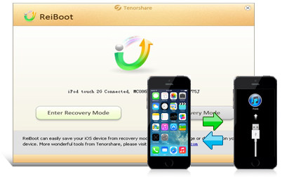 Salir o ingresar al modo de recuperación en iPhone