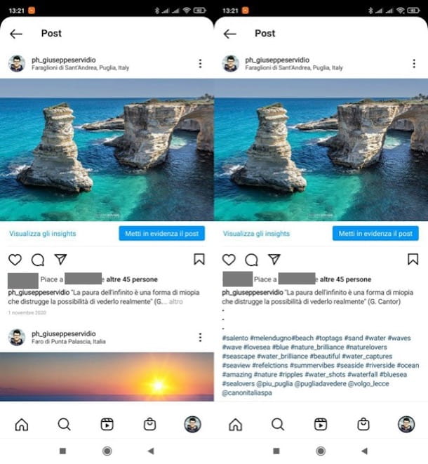 How hashtags work on Instagram