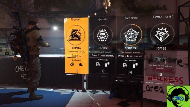 The Division 2 - Cómo obtener puntos de especialización